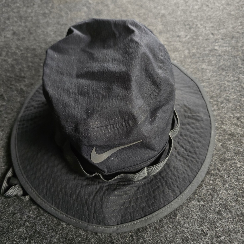 Nike Travis Scott Cactus Jack Apex Bucket Hat Black Coachella Embroidered Mens M - Picture 2 of 8